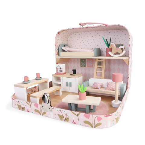 2Kids Toys Doll's house in suitcase Kitchen